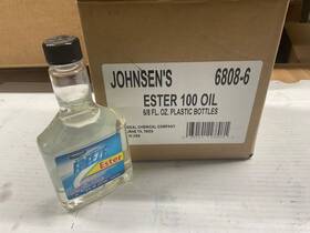 Johnsens 6808-6 Johnsen S Ester A/c Lubricant Oil 8 Fl. Oz 6808 Lot Of 6 Bottles