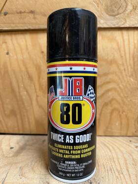 Justice Bros. Jb80 Brothers Penetrating Oil 13oz Aerosol Inch Twice As Good