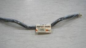 91-3660 K&n Nos Super Bar Handlebars 1 Inch Black Chrome Harley Fxr Dyna Xl Softail Fl