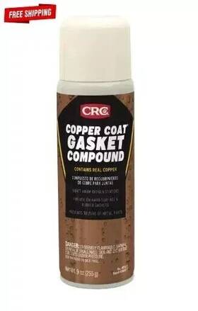 401612 K&w Metallic Gasket Sealer Copper Coat Compound 9 Oz Spray Can Head And Intake