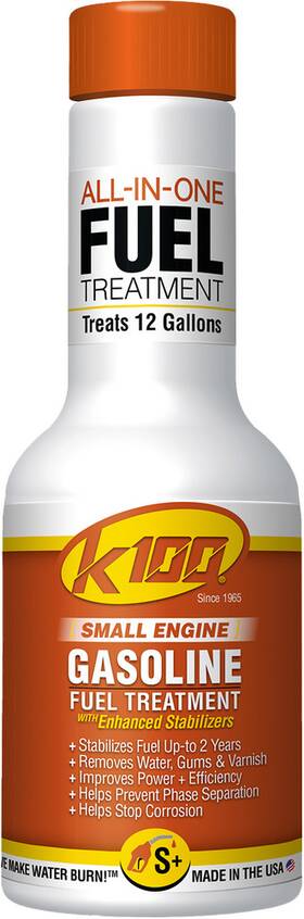 K1008s K100 Small Engine Gas Fuel Cleaner Stabilizer Treatment Additive 8oz