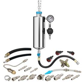 Qc80 Kaisal Fuel Injector Cleaner Tool Kit 1000ml 150psi Disassembly-free Injection