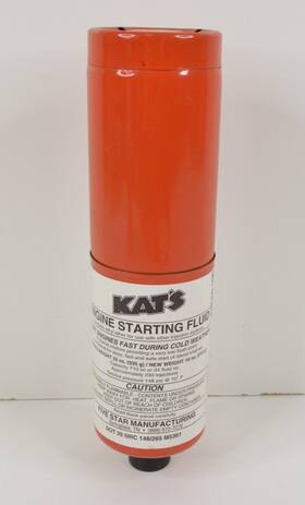 33118 Kat S Kats Engine Starting Fluid For Ether Injection System 18 Fl. Oz. New Sealed Nos 33118 Kat S Kats Engine Starting Fluid For Ether Injection System 18 Fl. Oz. New Sealed Nos