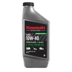 210297 Kawasaki 32-oz 4-cycle Engines 10w-40 Synthetic Blend Engine Oil 4 Pack