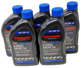 Kawasaki 4354519408 Pack Of 5 999696298 Genuine Oem Ktech Sae 20w50 4cycle Engine Oil
