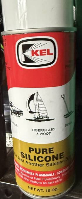 Kel57500 Kelloggs Kel 10 Oz. Can Of Pure Silicone Aerosol Spray Lubricant