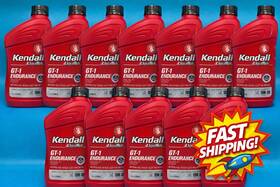 1081181-12 Kendall Motor Oil 10w30 Synthetic Blend 12 Quarts Liquitek Gt-1 High Performance