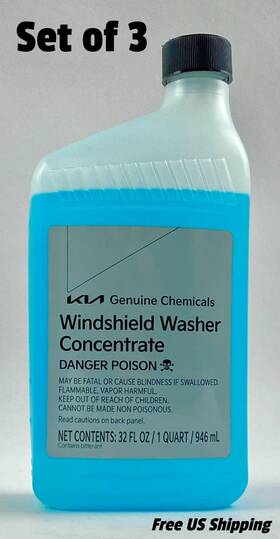24054-113056-0845 Kia Concentrate Windshield Washer Fluid 1 Quart Set Of 3 24054-113056-0845 Kia Concentrate Windshield Washer Fluid 1 Quart Set Of 3