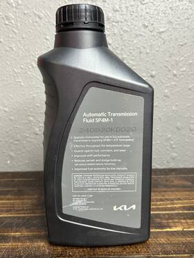 240920kdo20 Kia Oem Genuine Atf Sp4m-1 Automatic Transmission Fluid 1l