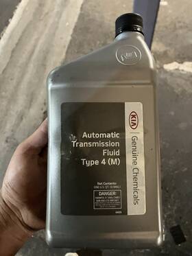Ch059 Kia Um090 Ch042/um013 Automatic Transmission Fluid Type 4 M