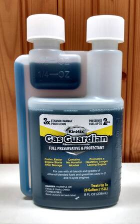 Kinetix 80030 Gas Guardian Fuel Treatment Stabilizer Ethanol Protection