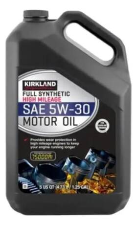 5w-30 Kirkland Signature 196633869197 High Mileage Full Synthetic Motor Oil 5-quart 2-pack
