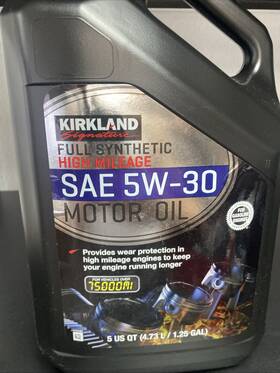 997931 Kirkland Signature Sae 5w-20 Motor Oil Full Synthetic 5 Quart 997931 Kirkland Signature Sae 5w-20 Motor Oil Full Synthetic 5 Quart