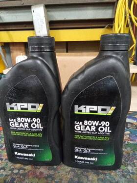 1011ep Kpo 722290 2 Pk Sae 80w-90 Gear Oil With Limited Slip Additive 4 Motorc.. And Atv