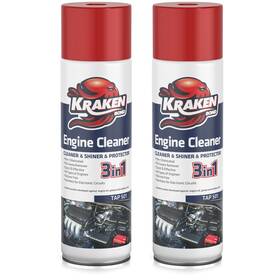 Kraken Bond 681575048493 Engine Cleaner And Degreaser Spray 12.3 Fl Oz - 2 Pack
