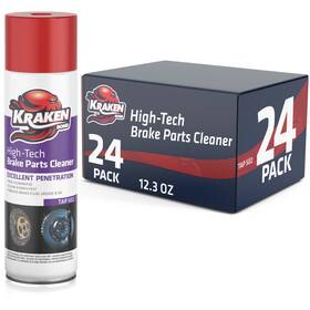 Kraken Bond 810108223474 Brake And Clutch Cleaner Spray 12.3 Fl Oz 24 Pack