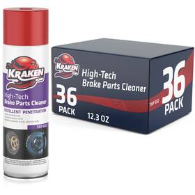 Kraken Bond 810108223481 Brake And Clutch Cleaner Spray 12.3 Fl Oz 36 Pack