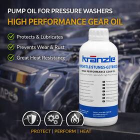 97400932 Kranzle Pump Oil 1 Liter Performance Gear 97400932 Kranzle Pump Oil 1 Liter Performance Gear