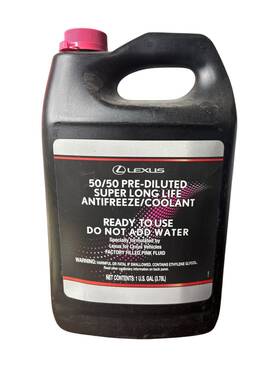 00272-sllc2-lx Lexus 50/50 Pre Diluted Super Long Life Antifreeze/coolant Ready To Use 1 Gallon