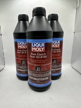 20044 Liqui Moly 3 X Dual Clutch Gear Oil 8100 Part No. 1l Pack 20044 Liqui Moly 3 X Dual Clutch Gear Oil 8100 Part No. 1l Pack