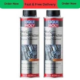 Mos2 Liqui Moly 2009-2pk Anti-friction Engine Treatment 300 Ml Oil Additive Pack Of 2