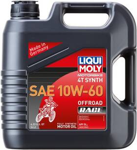 20188 Liqui Moly 4t Synthetic Offroad Race Motor Oil 10w60 4l 4 Liters 10w-60