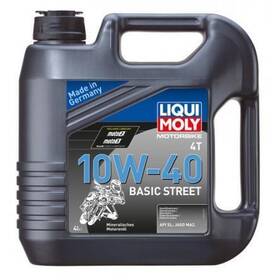 20192 Liqui Moly 4t Mineral Street Motor Oil - 10w-40 4l