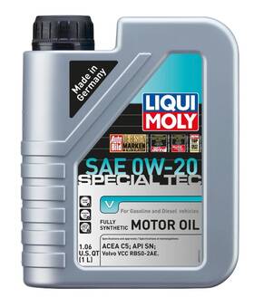 0w-20 Liqui Moly 20198 Special Tec V Sae 1 L Fully Synthetic Engine Oil Sku