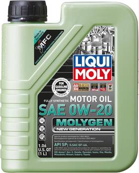 0w-20 Liqui Moly 20436 Molygen New Generation 1 Liter Pack 15 0w-20 Liqui Moly 20436 Molygen New Generation 1 Liter Pack 15