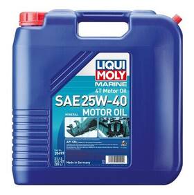 20499 Liqui Moly Marine 4t Sae 25w 40 Oil 20l