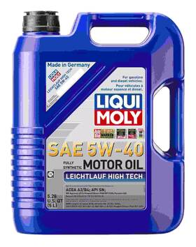 Bap2332 Liqui Moly Oem 2332 Lecihtlauf High Tech Sae 5w-40 Full Synthetic Motor Oil 5 Lt