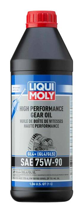 Lm-20012 Liqui Moly 1l High Performance Gear Oil Gl4 Sae 75w-90 - Lm 20012