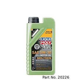 Lm-20226 Liqui Moly Motor Oil Synthetic Molygen New Gener A Tion Sae 5w-30 1lt/1.06qt Lm-20226 Liqui Moly Motor Oil Synthetic Molygen New Gener A Tion Sae 5w-30 1lt/1.06qt