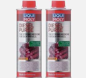 Lm2005 Liqui Moly Pack Of 2 Diesel Purge Fuel Cleaning Additive 500ml Cans 2005