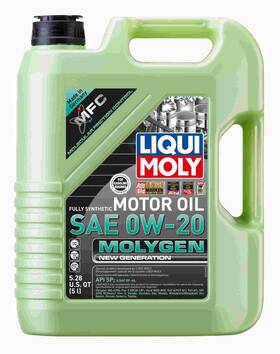 Liqui Moly Lm20438 5l 0w-20 Molygen New Generation Mfc Synthetic Engine Oil