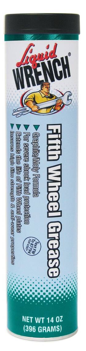 Gr017 Liquid Wrench 14oz Fifth Wheel Grease - Heavy-duty Trailer Lubricant