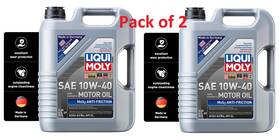 Mos2-2043 Llqul Moly Flash Sale Pack Of 2 Liqui Mos2 2043 Antifriction Sae 10w-40 5 Liter