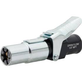 Locknflate Lnl65001 Locking Air Chuck - Six Steel Jaws Lock Onto Any Tire S Open