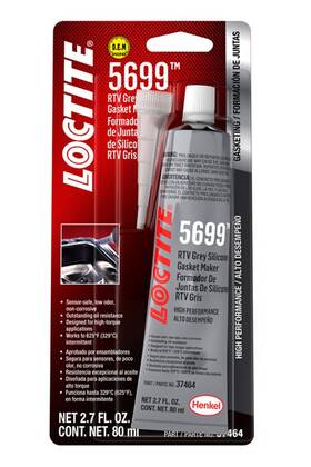 Loctite 491982 Sealant - Gray Rtv 5699 Silicone 80 Ml Tube Each