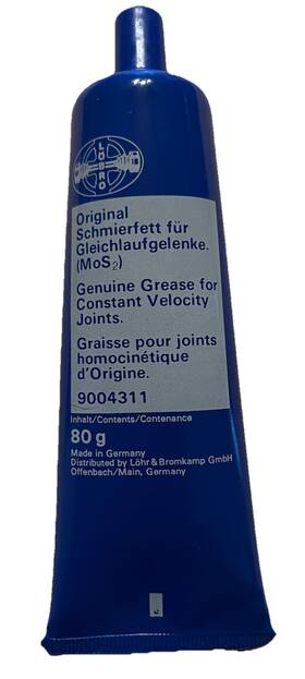 9004311 Lohr & Bromkamp And Gmbh Cv Joint Grease 80 Grams Made In Germany