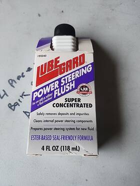Lubegard 083137950400 95040 Power Steering Flush 4 Fl. Oz