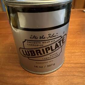 02701 Lubriplate 14 Oz. Full Tin Can 70 Super Lubrication Grease Prevents Corrosion 02701 Lubriplate 14 Oz. Full Tin Can 70 Super Lubrication Grease Prevents Corrosion