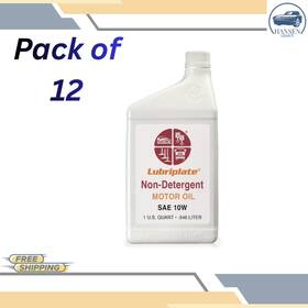 L0804-054 Lubriplate Motor Oil 1 Qt Amber 12 Pk L0804-054 Lubriplate Motor Oil 1 Qt Amber 12 Pk