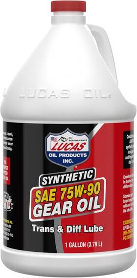 Lucas 00049807100483 75w90 Synthetic Gear Oil 1 Gal