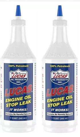 10278 Lucas 10578 Oil Petroleum Engine Treatment Stop Seal Leak 1 Quart Qty 2