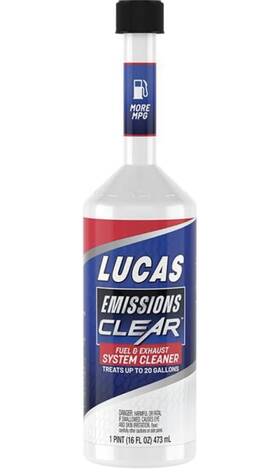 10715 Lucas Emissions Clear 16oz Pack Of 1 10715 Lucas Emissions Clear 16oz Pack Of 1