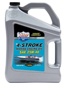 Fc-00812m Lucas 4-stroke Marine Sae25w40 Engine Oil 5quart Fc-00812m Lucas 4-stroke Marine Sae25w40 Engine Oil 5quart