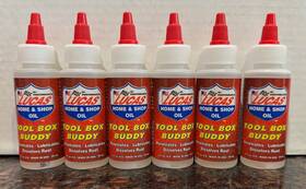 10070 Lucas Oil Air Tool Box Buddy Lube 2oz. Penetrates Lubricates Dissolves Rust X6