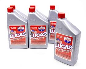 10179-6 Lucas Oil Motor - 0w30 Synthetic 1 Quart Set Of 6