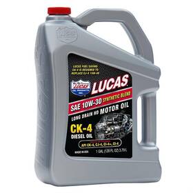 10282-1 Lucas Oil 10282 Sae 10w-30 Synthetic Blend Ck-4 Diesel 1 Gal